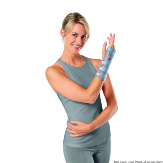 Karpaltunnelsyndrom-Orthese MANU-HIT CARPAL schwarz Gr. L links