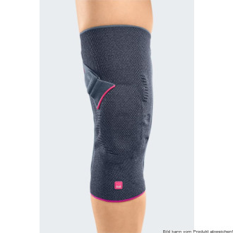 Kniebandage Genumedi PT, silber Gr. I links