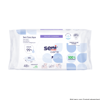 Seni Care Feuchttücher Aqua (VPE: 48 Stück)