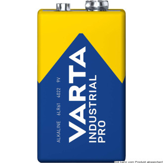 Batterie Varta Industrial Pro 4022, 9V Block