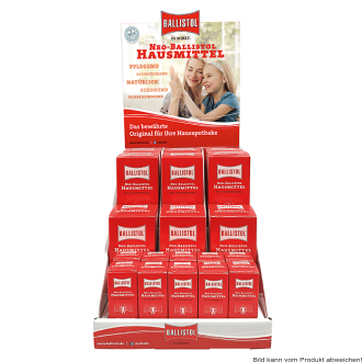 Display NEO BALLISTOL Hausmittel, 9 x 100 ml und 10 x 10 ml