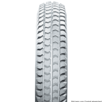 PU-Reifen mit Rolkofill 3.00-4 Zoll(260x85)IS311 grau