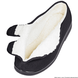 Reha Schuh GentleWalk Lo, Fell-Futter,schwarz Gr. 37