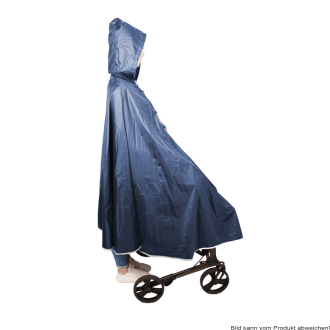 Rollator-Regenponcho ROLKO-rainPRO blau