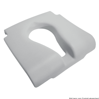 Softsitz für Dusch- und Toilettenrollstuhl AQUATEC OCEAN / OCEAN XL / OCEAN E-VIP grau