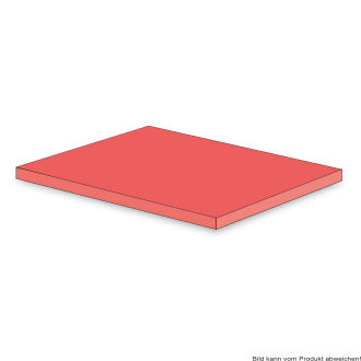 PU Diabet Platte ca. 137x73 cm, rosa 3 mm