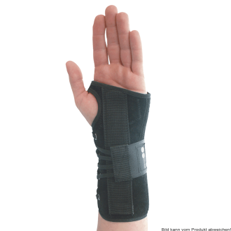Handgelenkschiene Spectra Wrist Brace schwarz Gr. L links