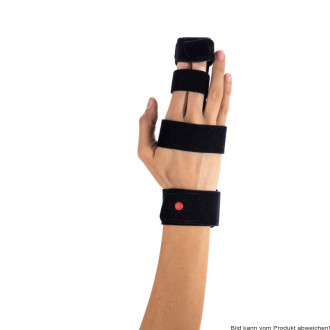 Fingerorthese DONJOY DigiForm schwarz-rot Gr. L/XL