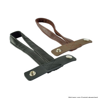Stockschlaufe Kunstleder Farbe: braun