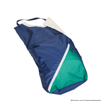 Kniedecke HAPPY COLORS Webpelz Gr.L titan-marine