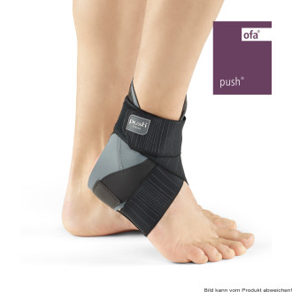 Knöchelorthese Push ortho Aequi schwarz-grau Gr. 1 links