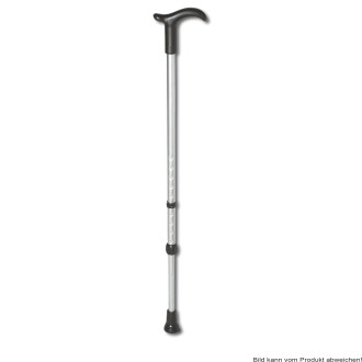 Gehstock Simplex mit Fritzgriff verstellbar Farbe: anthrazit