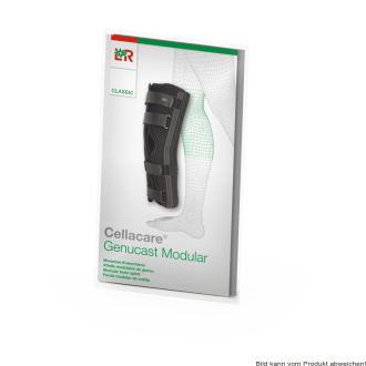 Knieorthese Cellacare Genucast Modular Classic schwarz-grün Gr. 3