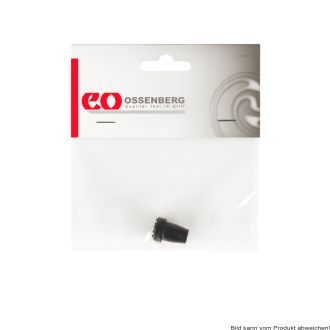 Gummistopfen für Stockschirm TWIN schwarz 10mm