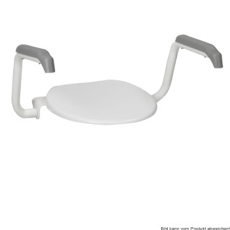 Toilettenstützgriff Standup Standard, hochklappbare Armlehnen, max. bis 150 kg