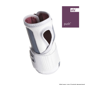 Handgelenkbandage Push med grau-aubergine Gr. 1 links