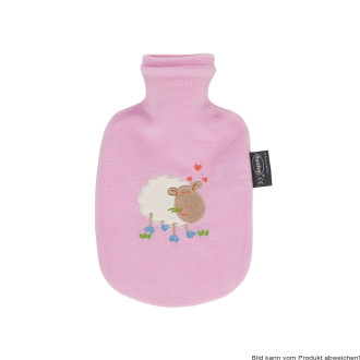 Wärmflasche für Kinder mit Fleecebezug Farbe: hellblau