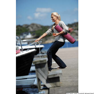 SISSEL Pilates & Yoga Matte, 180 x 60 x 0,6 cm, dunkelrot