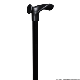 UNI-Comfort-Stock mit anatomischem Griff, verstellbar, schwarz links