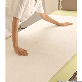 Bettschutzauflage WewaFlor Standard, weiß 100 x 150 cm