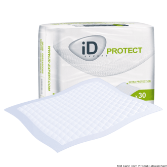 Krankenunterlage iD Essential Protect PE 60x90cm(4x30Stk.), weiß Ausf.: Extra Plus