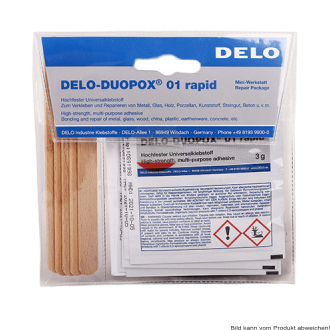 Epoxidharzkleber Delo-Duopox 01 rapid, 2 Komponenten (VPE: 10 x 3g)