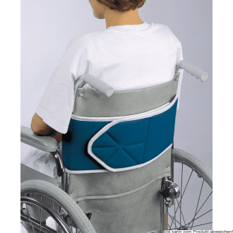 Bauchgurt blau, Breite 10 cm Gr. L