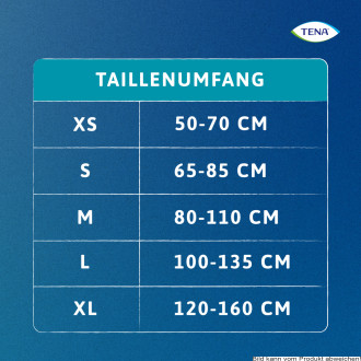 Einweghose TENA Pants PROskin Maxi L, Hüfte 100-135 cm (1 Karton: 4 x 10 Stück)