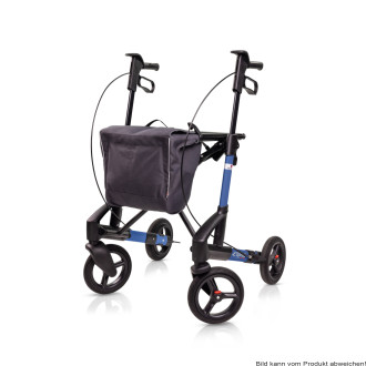 Rollator Troja 5G Black Series M Farbe: bordeauxrot