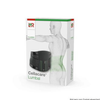 Rückenorthese Cellacare Lumbal Classic schwarz-grün Gr. 2