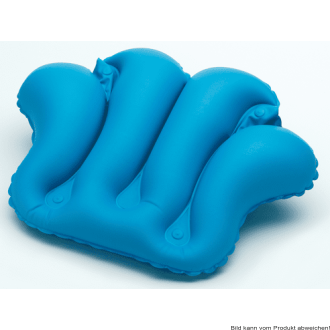 Großes Badewannenkissen aufblasbar 57x38cm blau