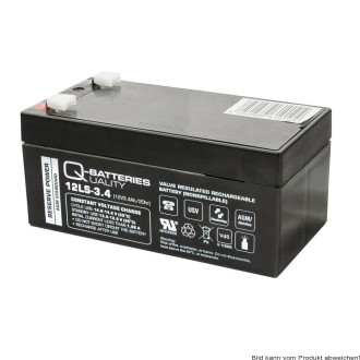 Quality-Batteries 12LS-3.4 VdS 12V/3,4Ah 134x67x60, 5 mm