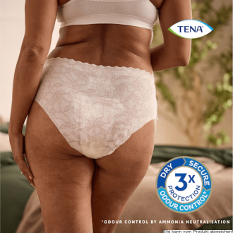 TENA Silhouette Lady Pants Plus White L, Hüfte 95-125cm (1 Karton: 2 x 10 Stück)