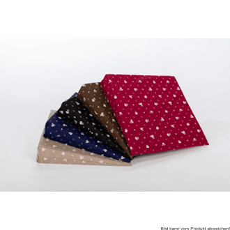 Gesundheits-Keilkissen 38x38x8/1cm, MILLEFLEUR Farbe: blau