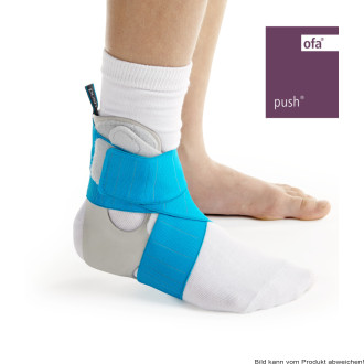 Knöchelorthese Push ortho Aequi Junior grau/türkis universal