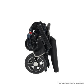 Elektrorollstuhl Weser XXL, 6 km/h, schwarz, faltbar, 24V 26Ah Lithium