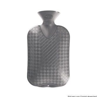 Wärmflasche Fashy glatte Ausführung, 2,0 Liter Farbe: anthrazit