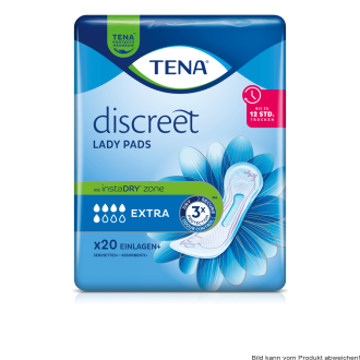 Einlage TENA Lady Discreet Extra (1 Karton: 12 x 20 Stück)