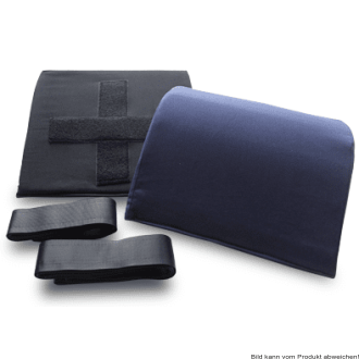 Lendenkissen 28 x 25 x 5,5 cm Farbe: blau