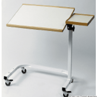 Bett-Tisch SAALE mit Seitenplatte