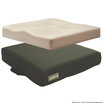 Sitzkissen Viscoschaum Ausf.: Belastbarkeit 100 kg 43 x 43 cm