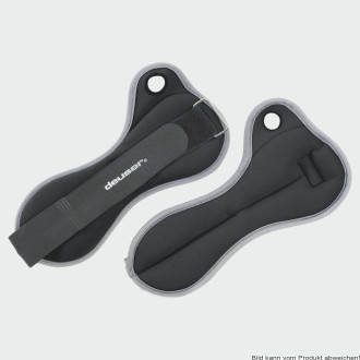 Gewichtsmanschette Deuser Handgelenk 0,5kg schwarz (Paar)