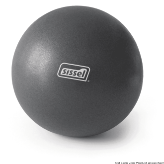 SISSEL Pilates Soft Ball, inklusive Übungsanleitung Ausf.: Durchmesser 22 cm Farbe: blau