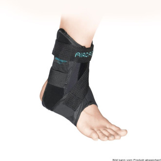 Sprunggelenkorthese AIRCAST Airgo schwarz Gr. L links