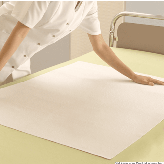 Bettschutzauflage WewaCare Frottee, weiß 100 x 150 cm