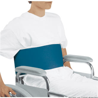 Bauchgurt blau, Breite 10 cm Gr. L