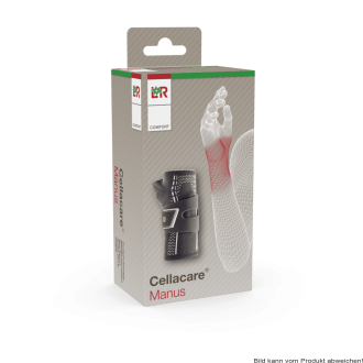Handgelenkbandage Cellacare Manus Comfort taupe-weiß Gr. 1 links