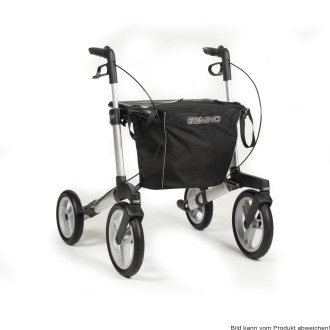 Rollator Gemino 60, Outdoorrollator, silbergrau Gemino 60