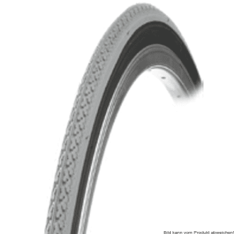Hochdruckdecken für Aktiv-Rollstuhl 24x1"(620x25mm)M12, grau