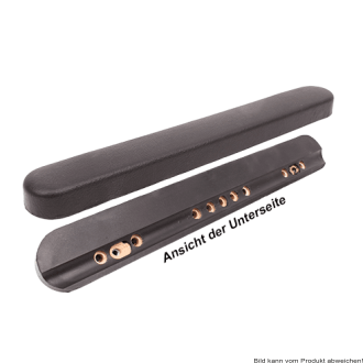 Armauflage,PU schwarz universal, lang